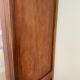 Showcase three vintage glass doors