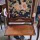 Napoleon III fireplace screen with a discreet shelf – 19th century