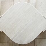 Roche Bobois coffee table formed in travertine 1970/80