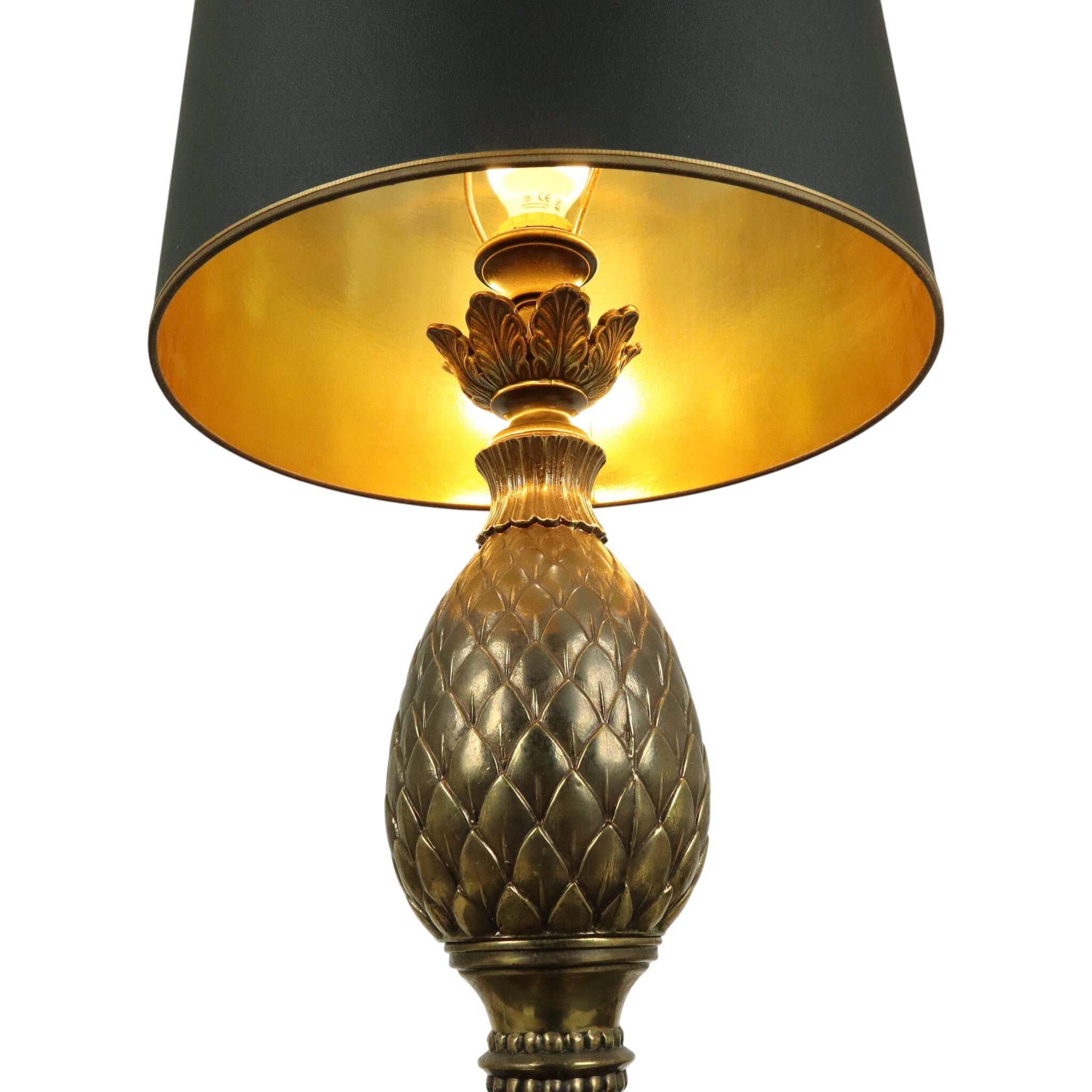 Lampe et table en pin rare Deknudt Loevsky années 1970