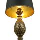 Rare Set Pineapple Lamp and Table Deknudt Loevsky 1970s