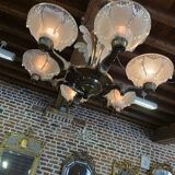 Ezan Art Deco 6-light chandelier