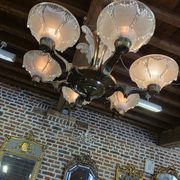 Ezan Art Deco 6-light chandelier