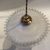 Vintage opaline suspension