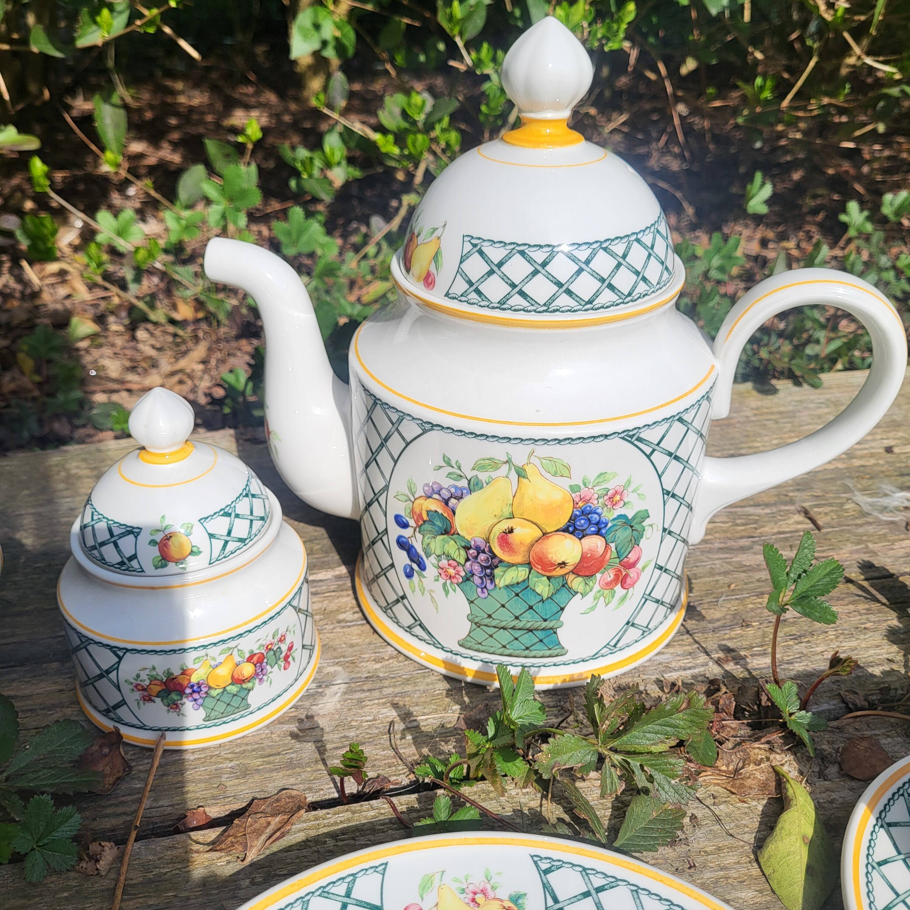 Service à café Villeroy et Boch, série Basket