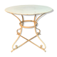 Table de jardin en métal