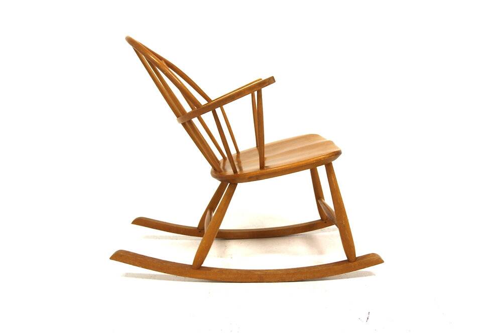 Scandinavian rocking chair, Nesto Stolfabrik, Sweden, 1960