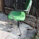 Old Green Swivel Office Chair