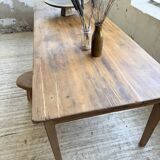 50s pine and oak farmhouse table 2.5m