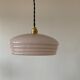 Pink Clichy glass pendant lamp