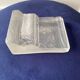 Vase Soliflore Vintage 80 frosted glass