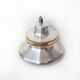 Vintage pendant lamp, chrome aluminium suspension, aluminium lamp, up and down system, space age