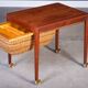 Vintage Sewing Table in Teak by Erik Severin Hansen for Haslev Møbelsnedkeri, 1960s