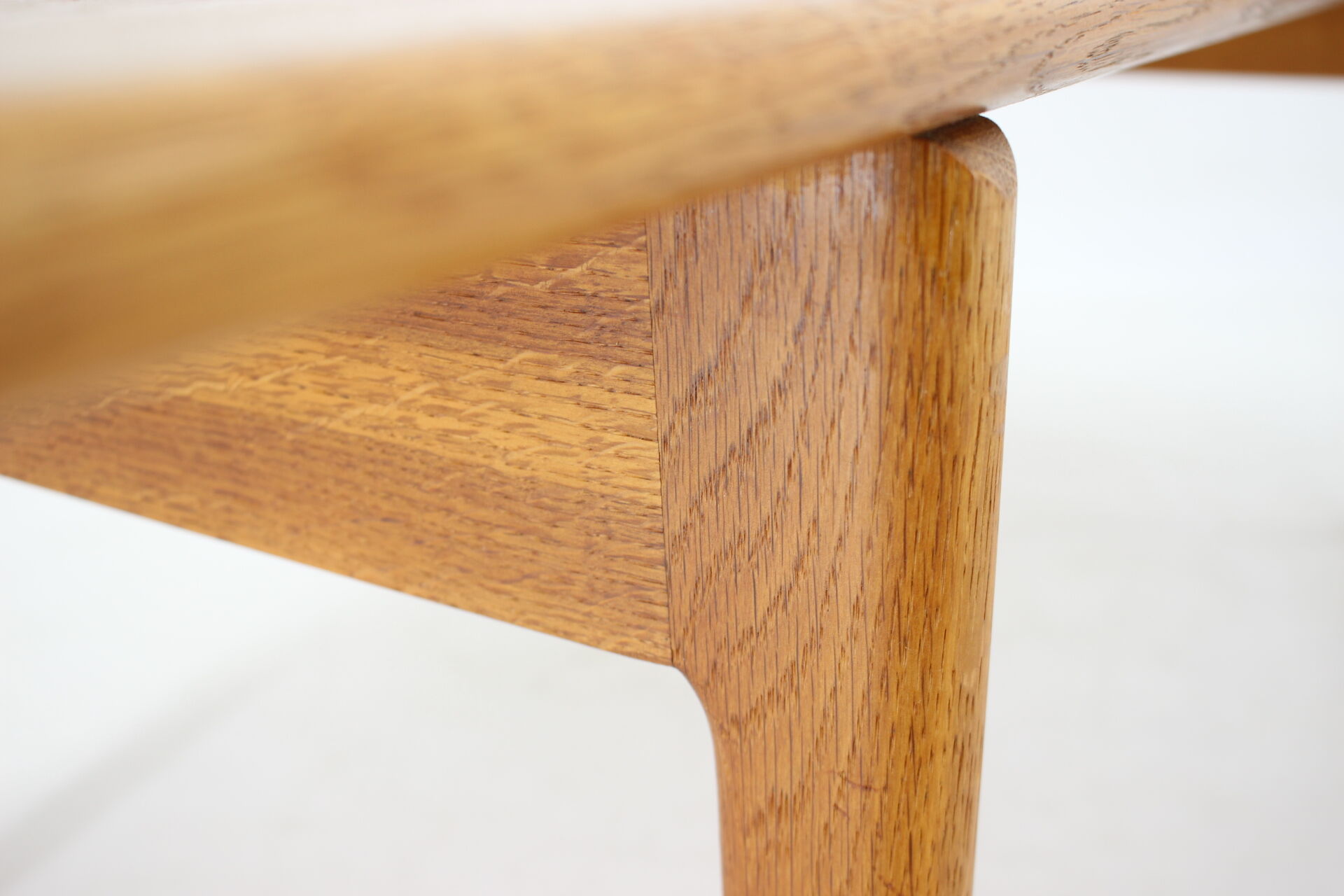 1960s Hans J Wegner Solid Oak Coffee Table 'AT-15' for Andreas Tuck, Denmark