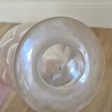 Old glass decanter with stopper