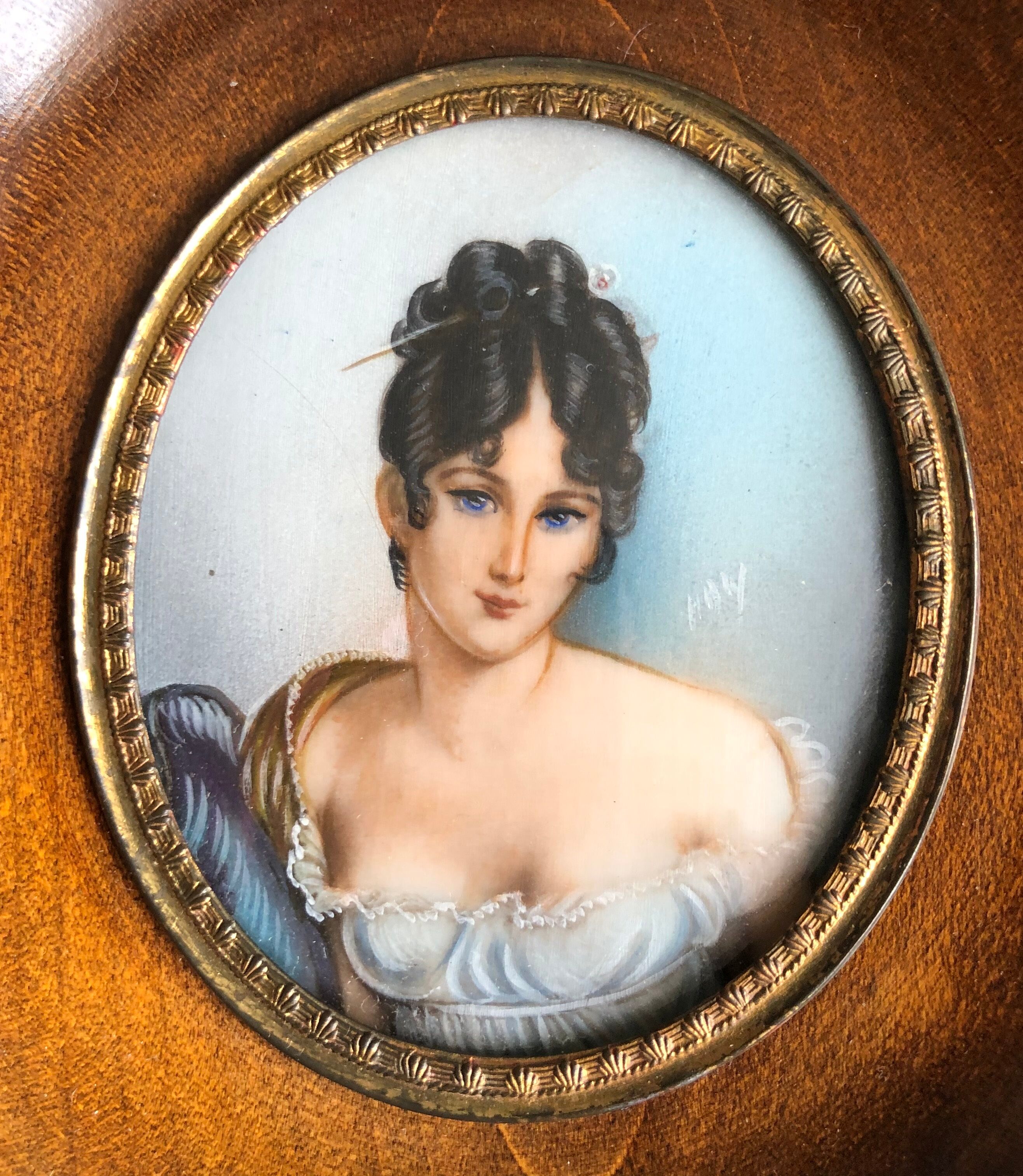 Miniature of Madame Récamier