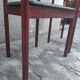 Paire de fauteuils scandinave en teck et cuir