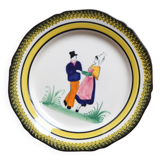 Assiette Henriot Quimper