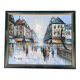 Signed painting by Duchamp on a Parisian street.