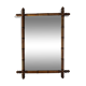 Miroir style bambou, 80x50 cm
