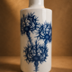 Pair of Royal Copenhagen porcelain lamps