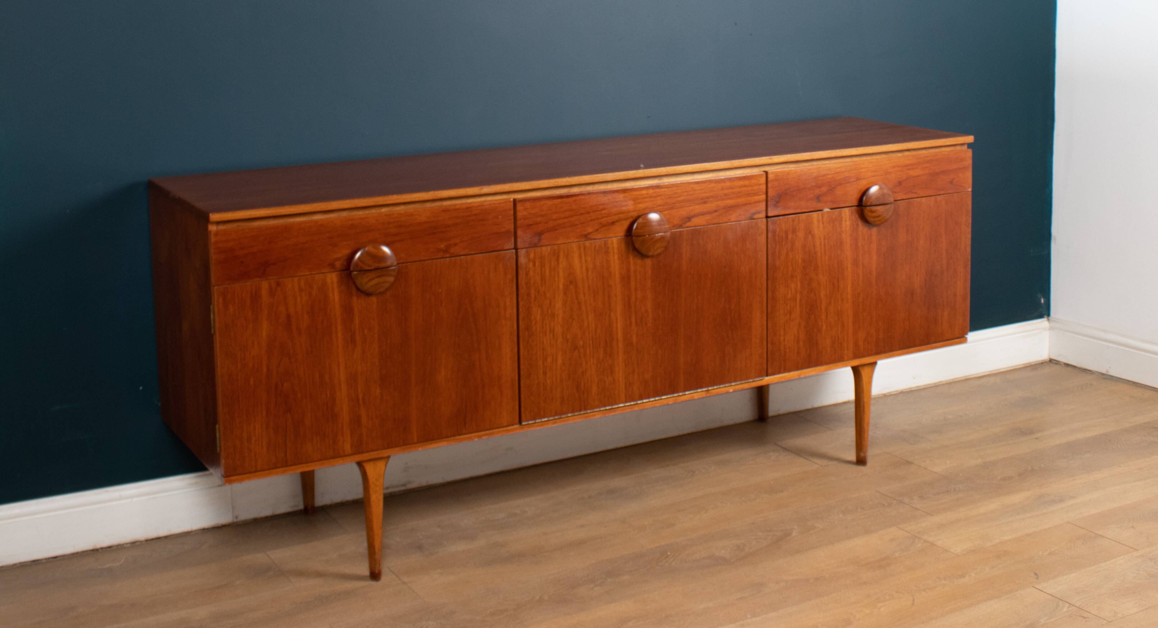 Retro teak 1960s Stonehill mid century sideboard