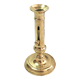 Gilded copper push candle holder