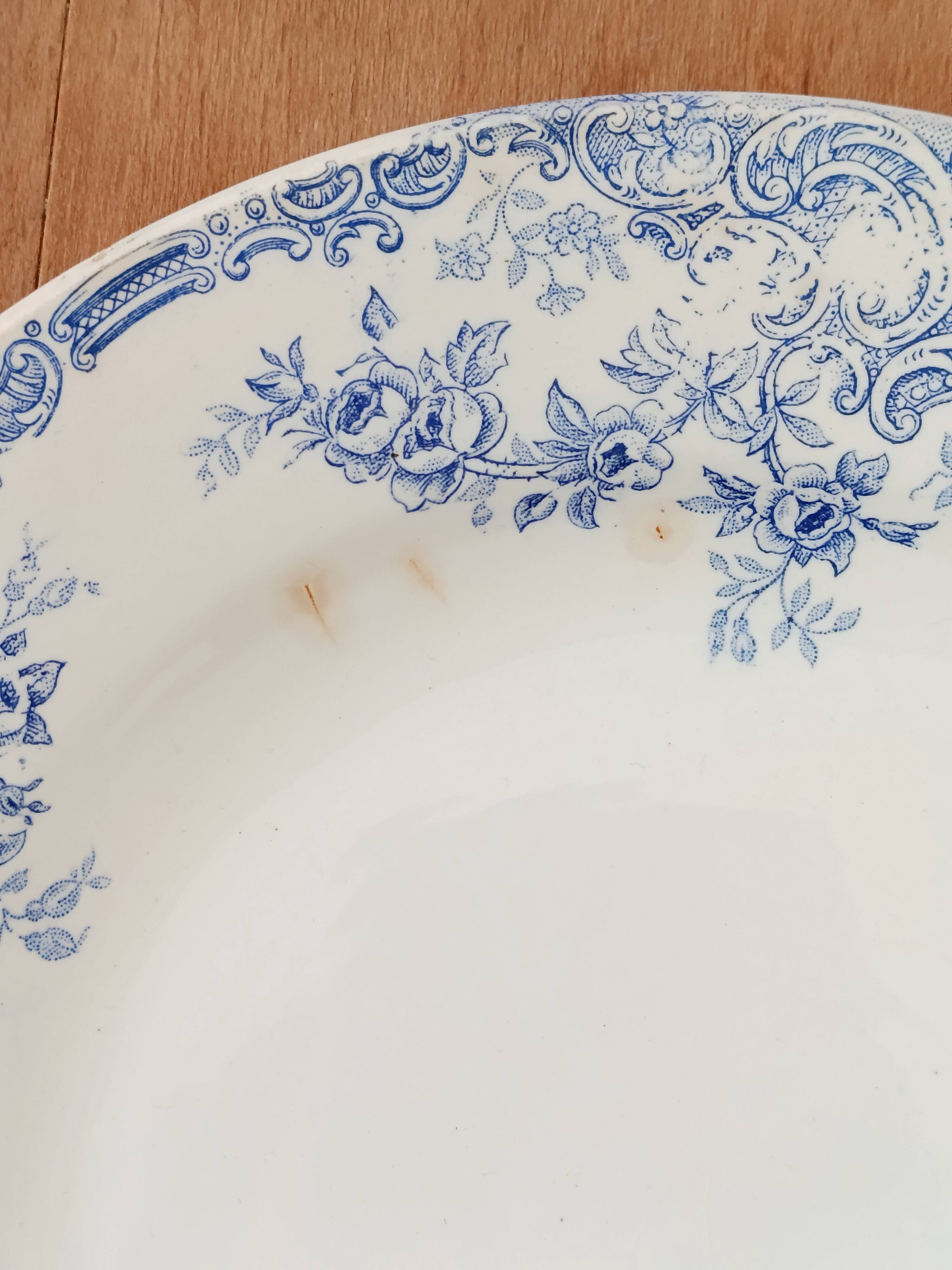 Set of 3 dessert plates in Nimy ironstone.