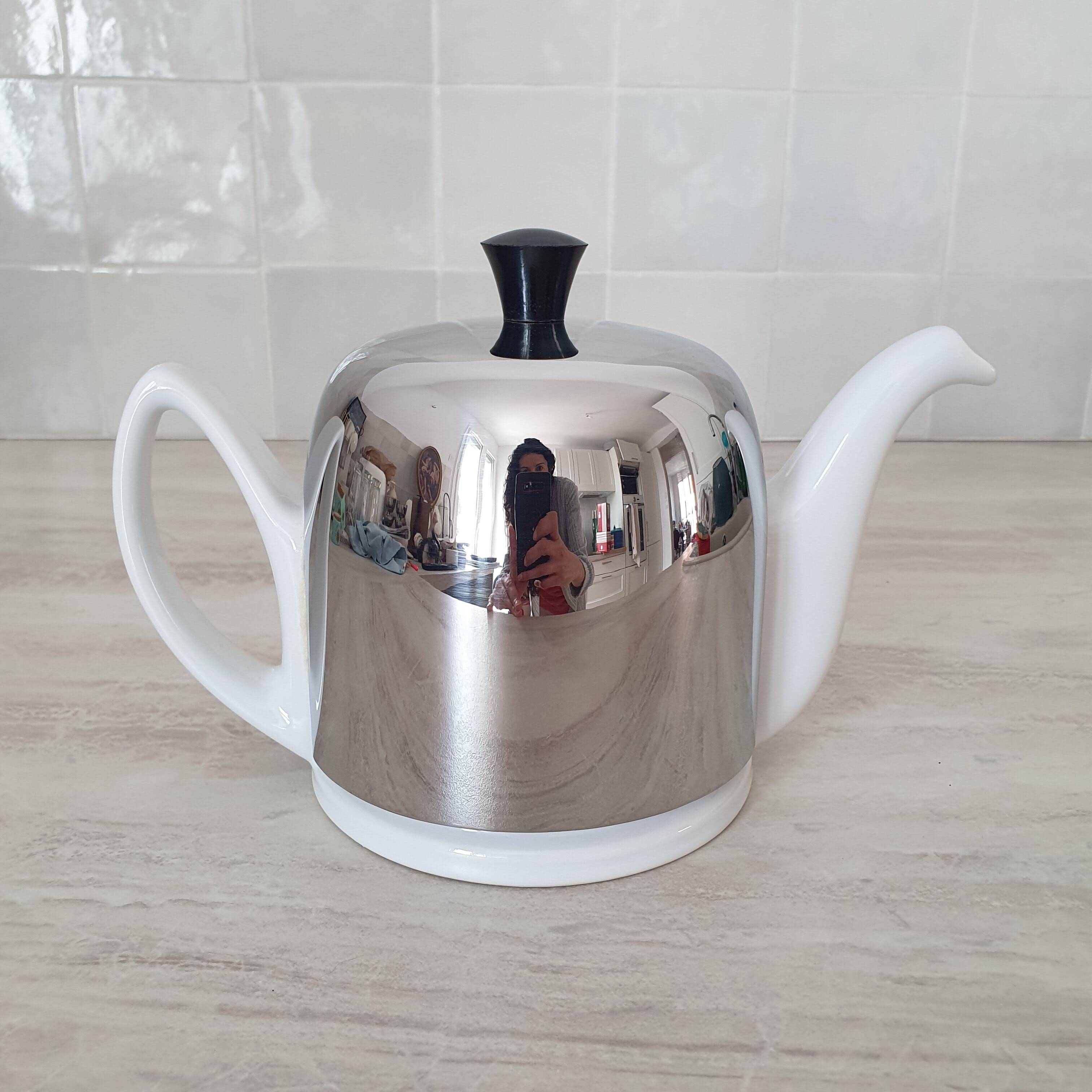Théière SALAM 4 Tasses Guy Degrenne avec cloche feutrine et filtre