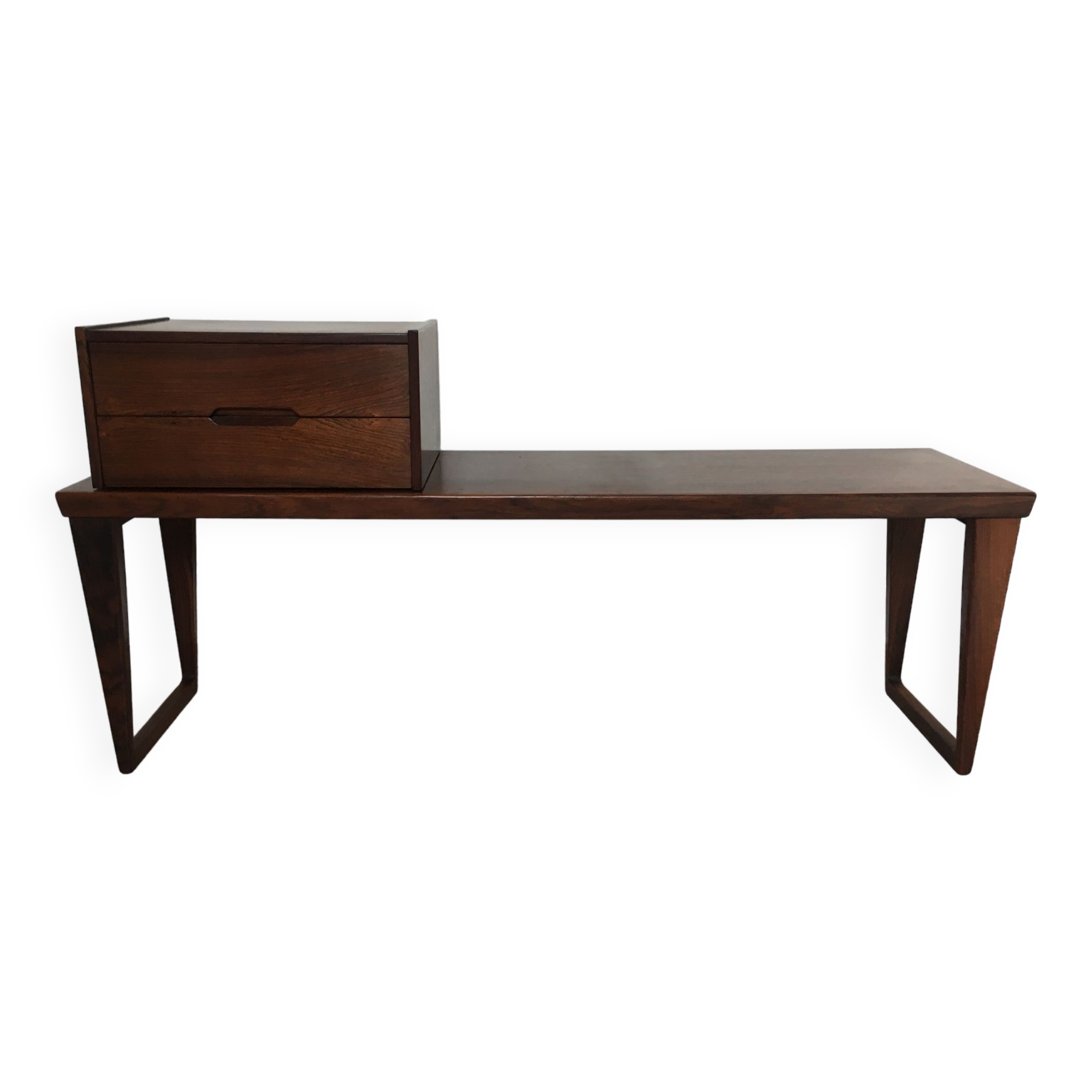 Scandinavian bench by Aksel Kjersgaard rosewood 60s