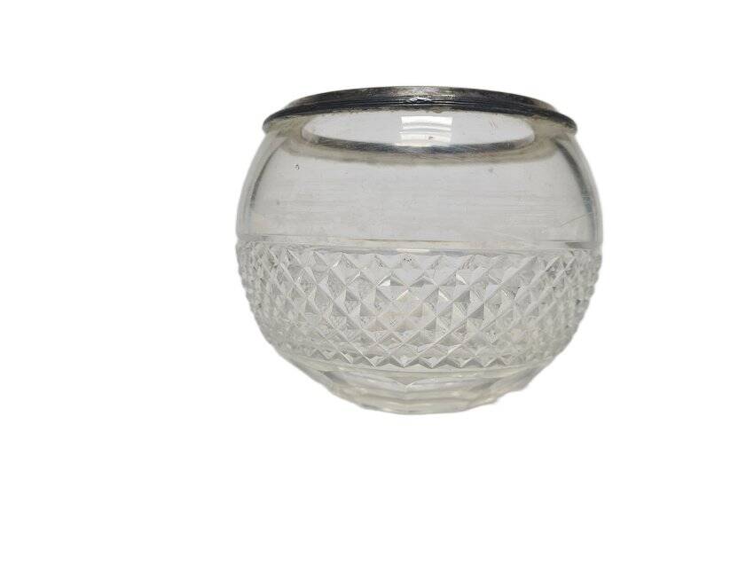 Vase bohémien art déco tchécoslovaque, années 1930