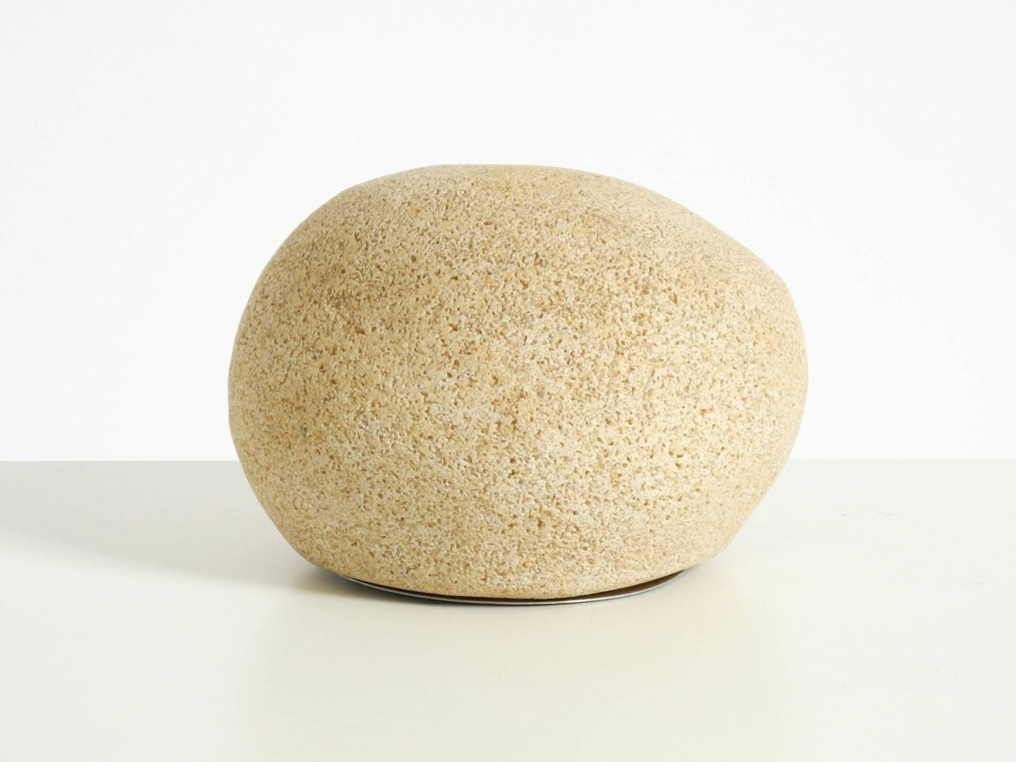 Original 1970s moon rock table lamp by André Cazenave for Tecta