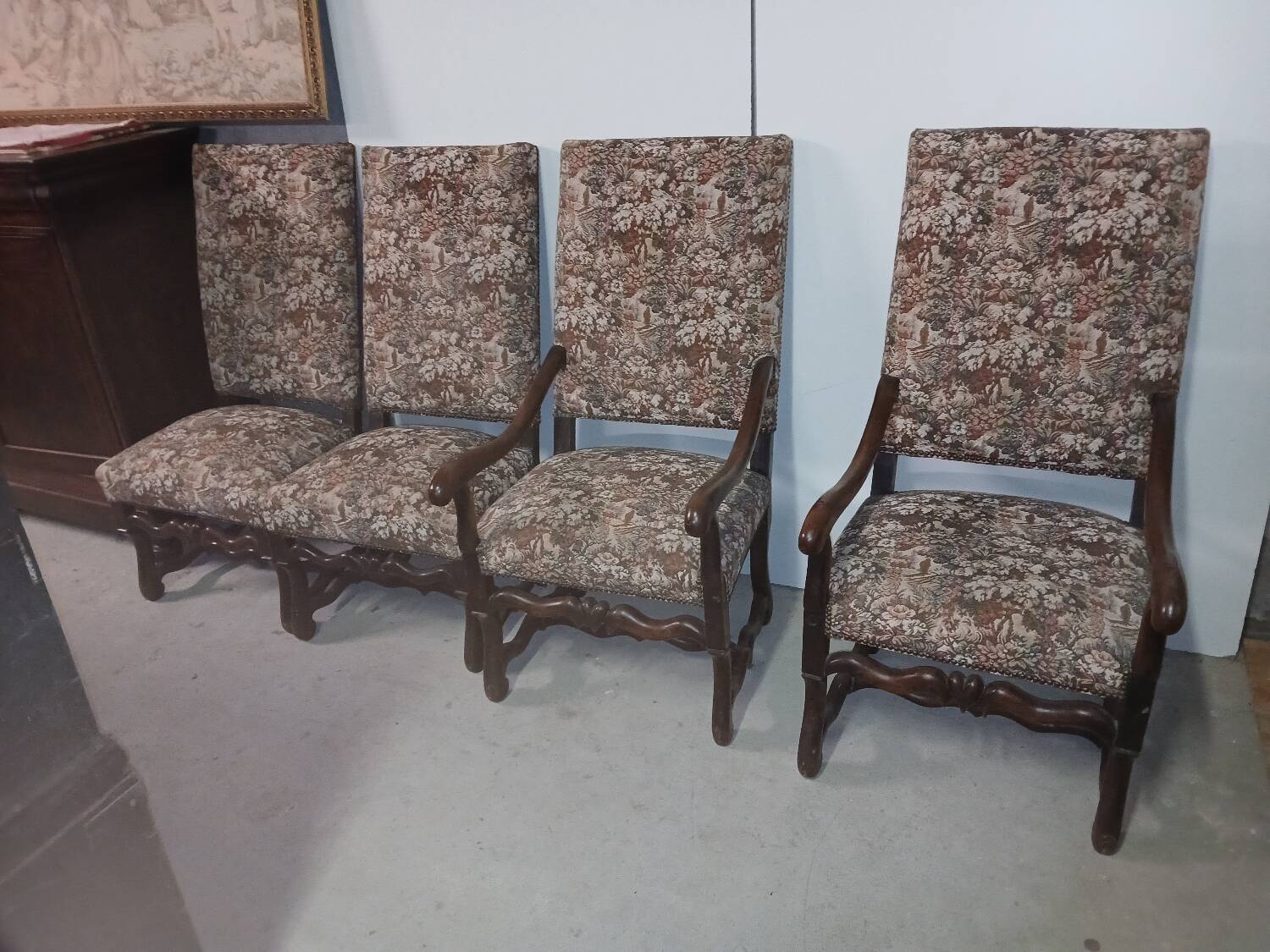 Armchair and chair series