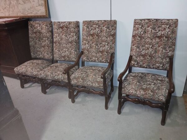 Série fauteuil et chaise