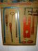 Old toy Loly, panoply The Little Cutter Cardboard, support 8 wooden and steel tools
