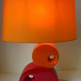 Ceramic table lamp by Louis Drimmer, France 1980