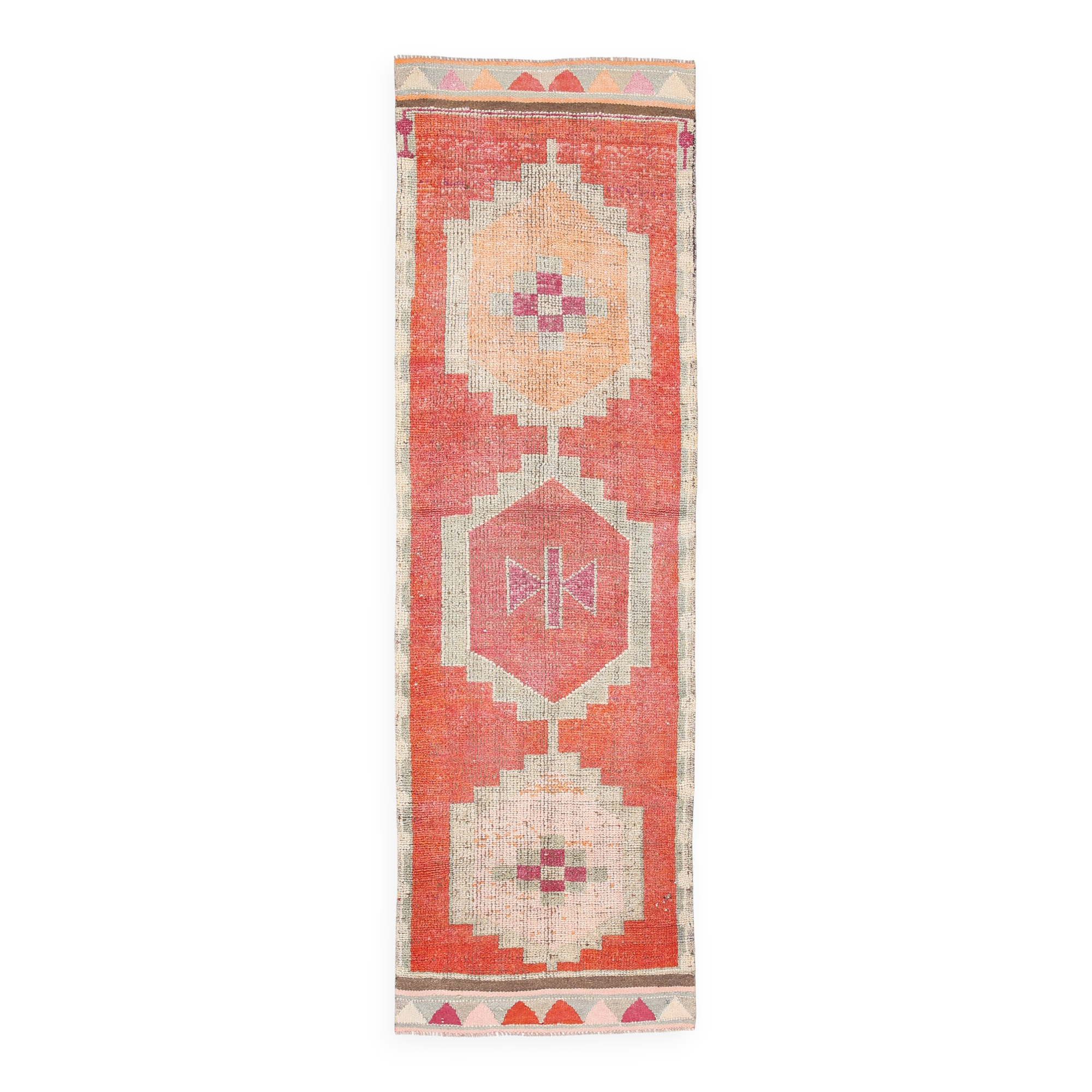 3x10 Vintage Runner Rug, 95x310Cm