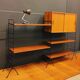 Mid Century wandsyteem | Vintage - boekenkast