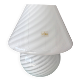 Lampe de table en verre tourbillonnant Murano italienne vintage des années 1970 – SIM Venezia