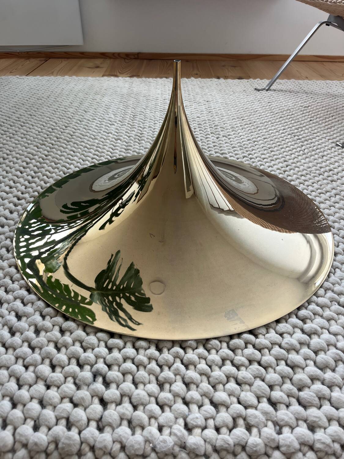 Vintage Fog & Mørup Semi pendant (60cm) - brass version