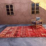 Tapis berbère ancien - 196 x 345 cm