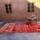 Old berber carpet - 196 x 345 cm