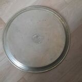 Silver metal tray
