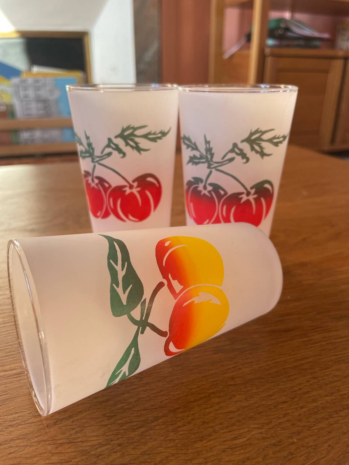 Trio of 60' glasses