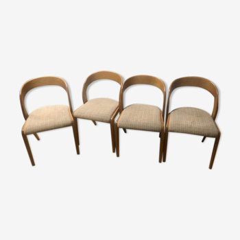 Chaises vintage Baumann modèle Gondole