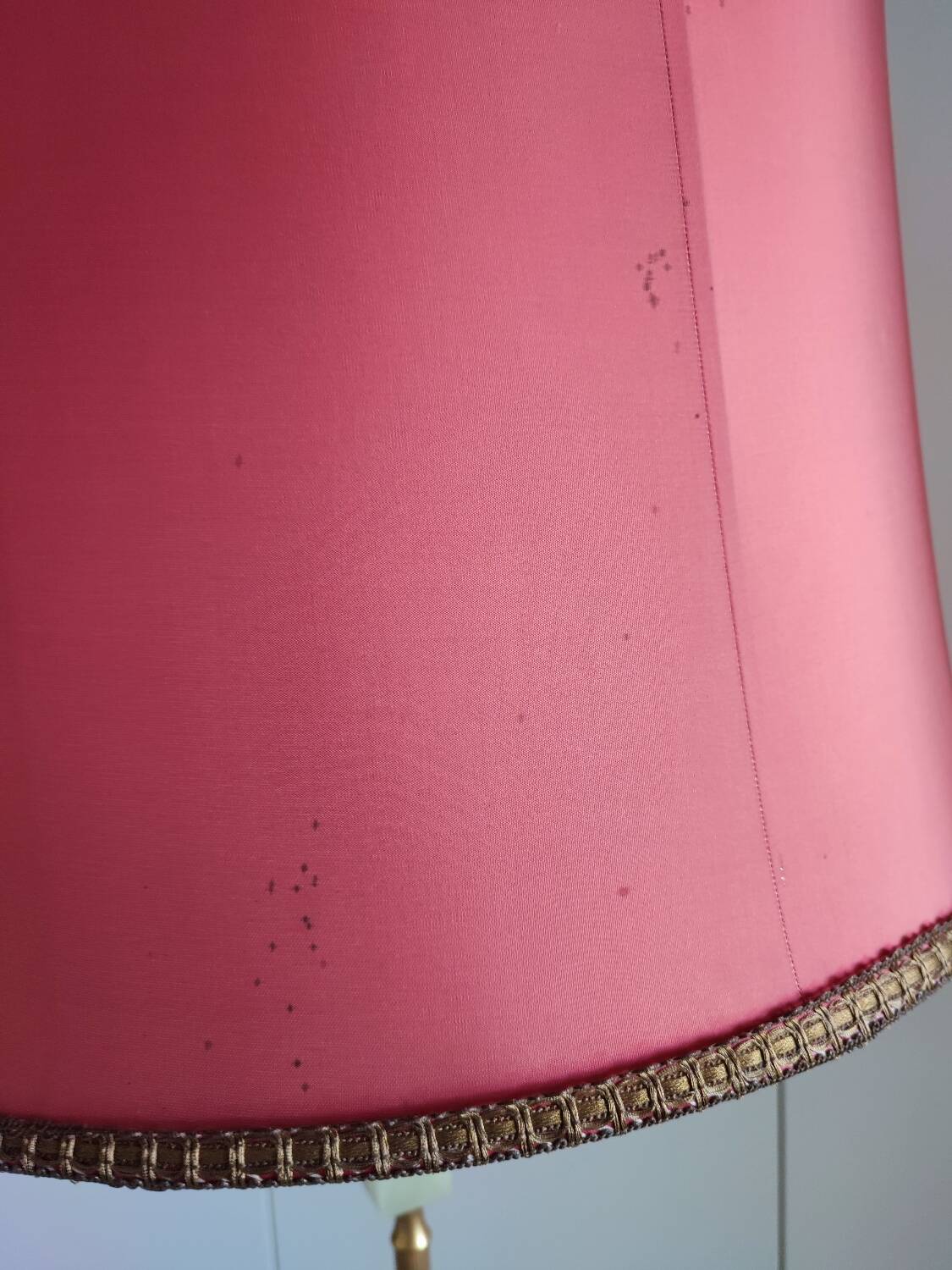 Italian onyx and brass floor lamp