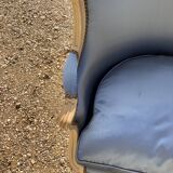 Pair of shepherdess armchairs