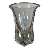 Openwork crystal vase from the 60s/70s