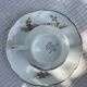 Vintage set of 5 porcelain plates and 5 cups – Digoin Sarreguemines