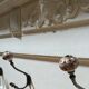 Vintage wall coat rack